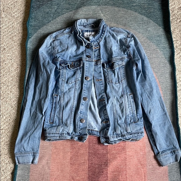 Goodfellow & Co Perfect Light Blue Fall Denim Jean Jacket - Picture 8 of 11